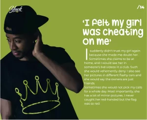 i felt my girl was cheating on me