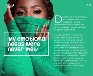 my emotional need were never met